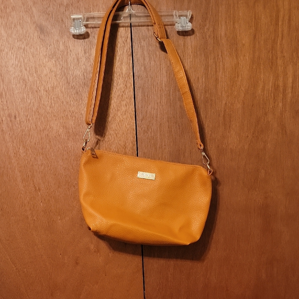 BCBG Paris Vibrant Orange Shoulder Bag
